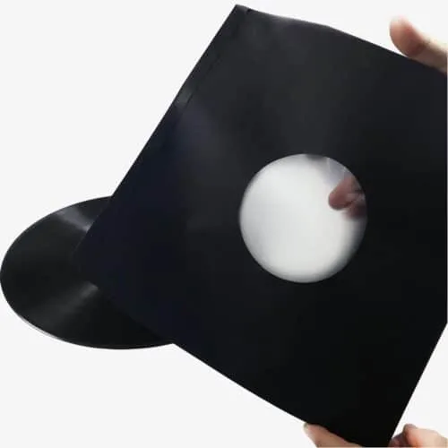 LP (12") Siyah Antistatik Zarf | 3345 Records