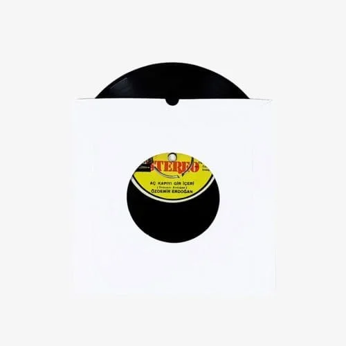 45'lik (7") Beyaz Kalın Zarf | 3345 Records