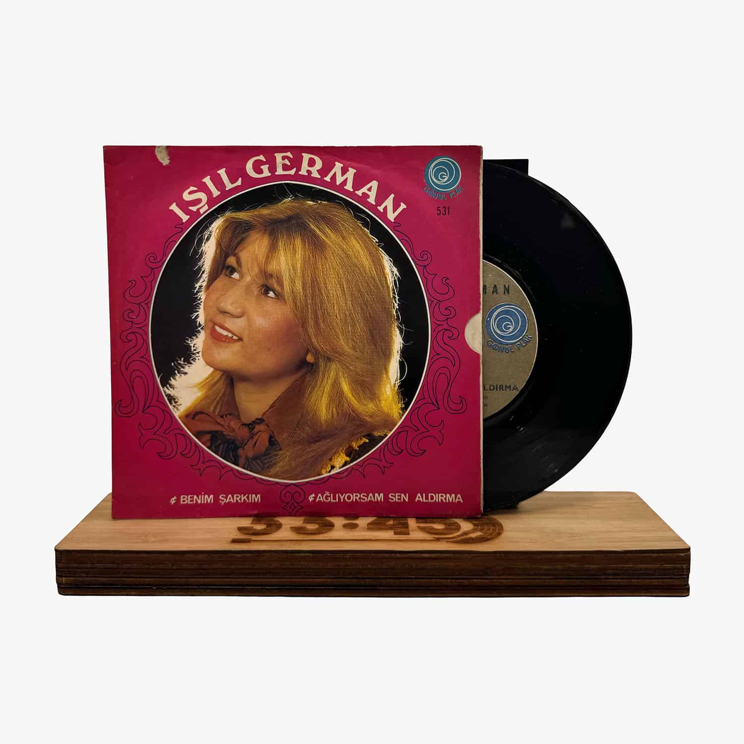 2301450133 | 3345 Records Işıl German Benim Şarkım / Ağlıyorsam Sen Aldırma Plak | 3345 Records