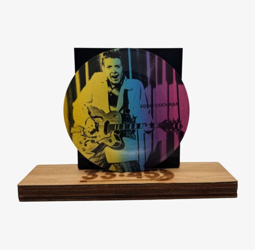 Plak - Masters of Rock & Roll - Eddie Cochran | Three Steps To Heaven / Twenty Flight Rock