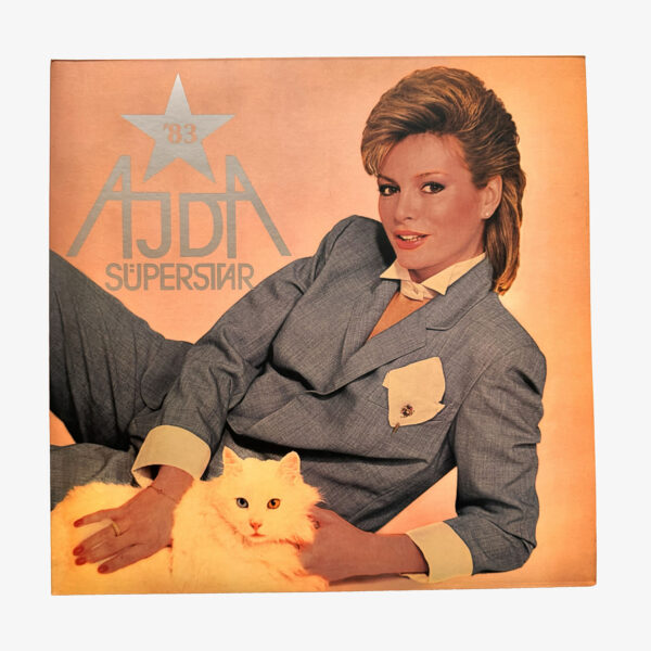 Ajda Pekkan Süperstar 83' (Sarı-Siyah Renkli) Plak | 3345 Records