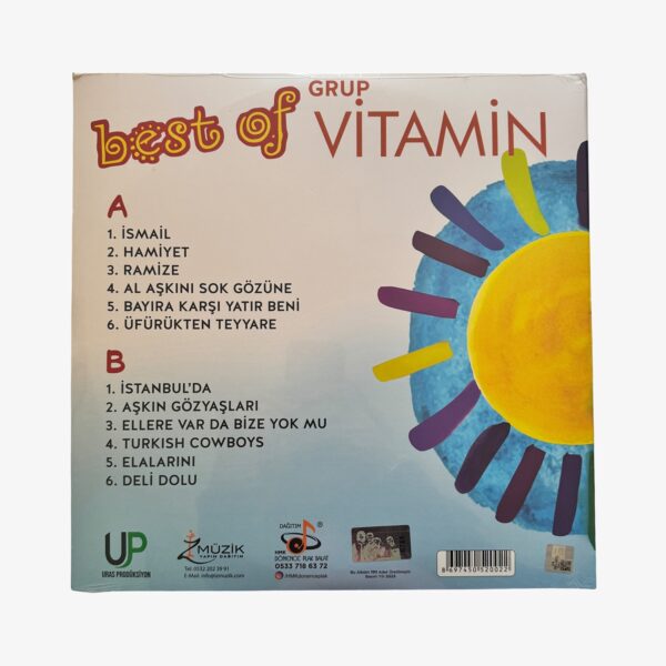 Plak - Grup Vitamin | Best Of (Gökhan Semiz'in 25.yıl Anısına, 785 Nu. Limited Edition)