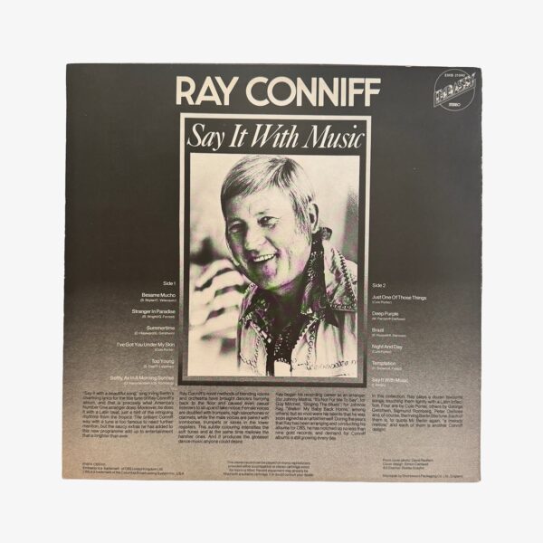 2301330244-1 | 3345 Records Plak - Ray Conniff | Say It With Music