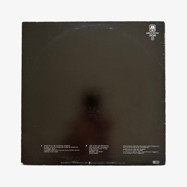 Plak - The Police | Ghost In The Machine