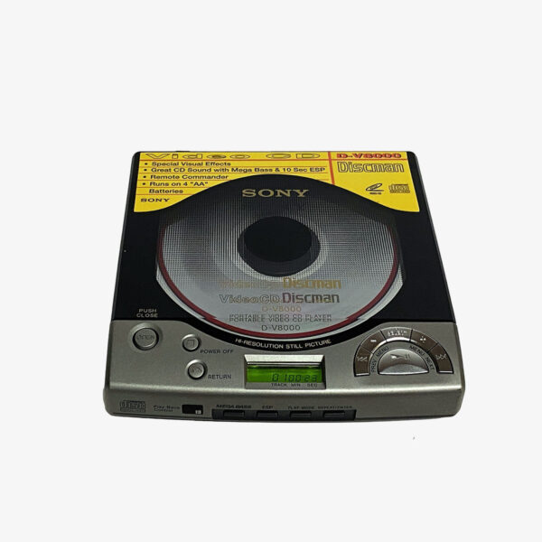 D - V8000 Sony Walkman Discman Video Cd Player | 3345 Records