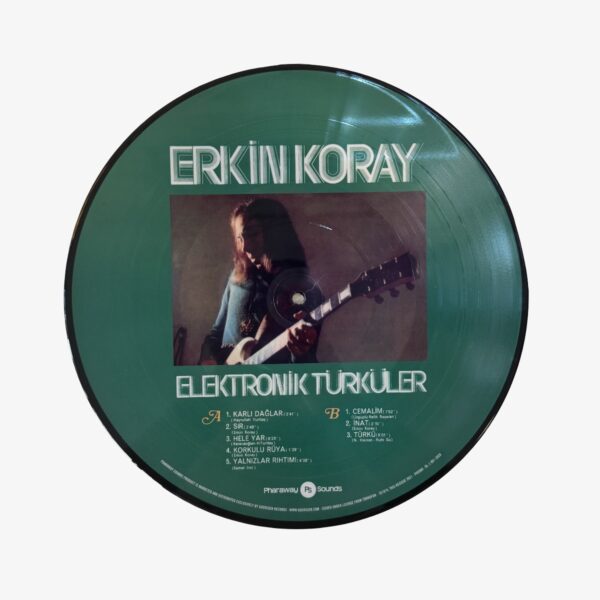 Plak - Erkin Koray | Elektronik Türküler (Picture Disk, Limited Edition Nu. 181)