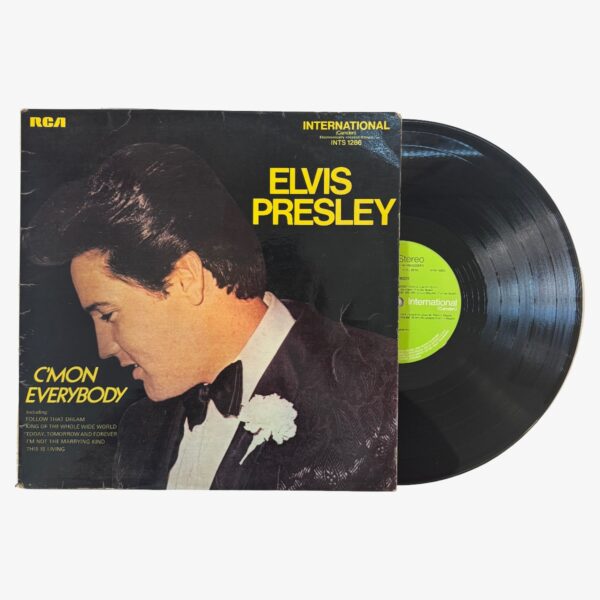 Elvis Presley C'Mon Everybody Plak | 3345 Records