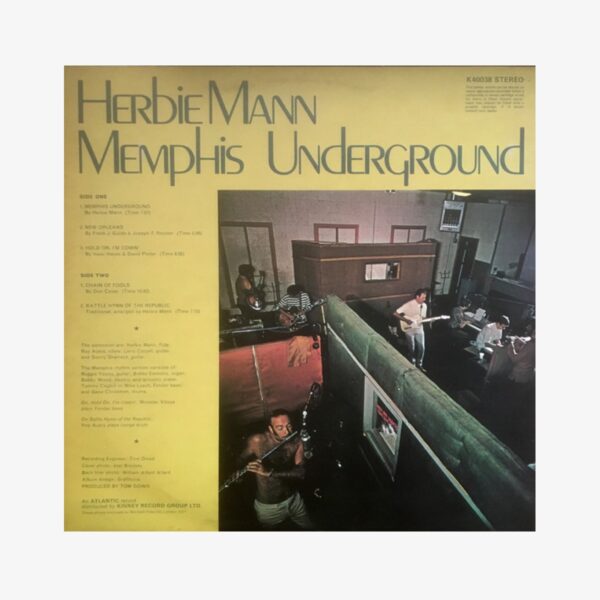 Plak - Herbie Mann | Memphis Underground