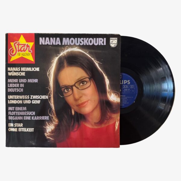 Nana Mouskouri Star Für Millionen Plak | 3345 Records
