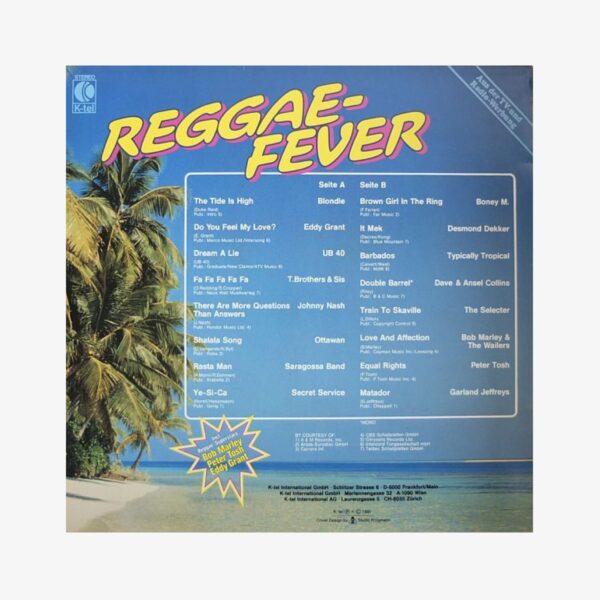 Plak - Çeşitli Sanatçılar | Reggae Fever - The Best Of Today's Reggae