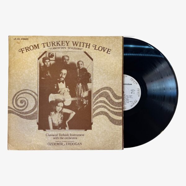 Özdemir Erdoğan Gençler İçin Türk Müziği: Dance With Turkish Music (Kapak-Plak Uyumsuz) Plak | 3345 Records