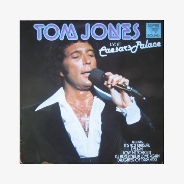 Tom Jones Live At Caesar's Palace Plak | 3345 Records