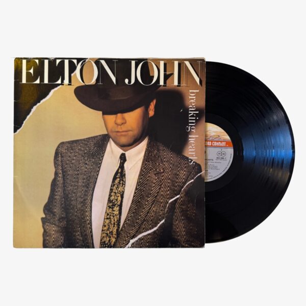 Elton John Breaking Hearts Plak | 3345 Records