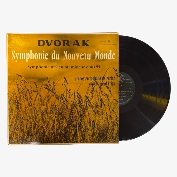 Dvorak - Josef Krips, Orchestre Tonhalle De Zürich Symphonie Du Nouveau Monde, Symphonie N°9 En Mi Mineur Opus 95 Plak | 3345 Records