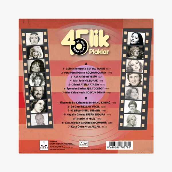 Plak - Çeşitli Sanatçılar | 45lik Plaklar