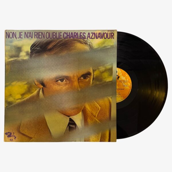 Charles Aznavour Non, Je N'ai Rien Oublié Plak | 3345 Records