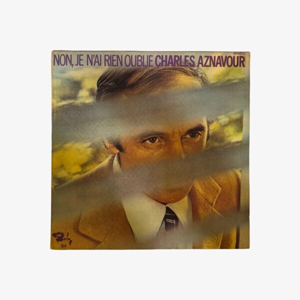 Plak - Charles Aznavour | Non, Je N'ai Rien Oublié