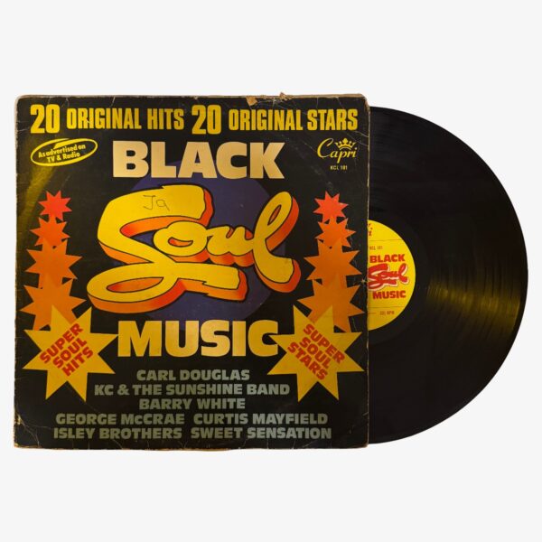 Çeşitli Sanatçılar Black Soul Music Plak | 3345 Records
